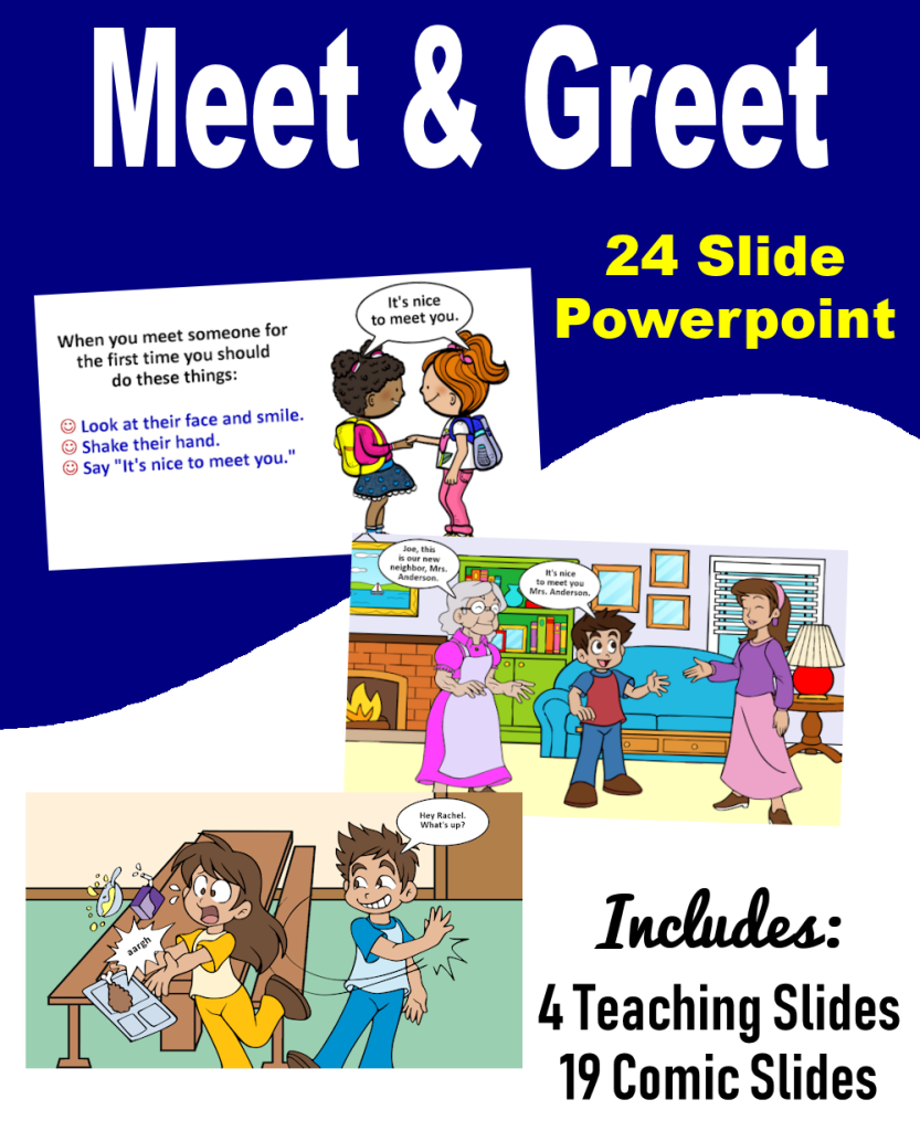 how to greet in powerpoint presentation