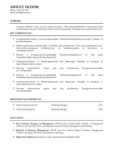 Family Law Attorney Resume Samples