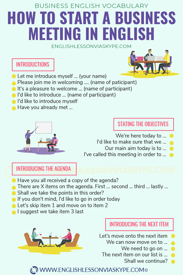How To Start Business Meeting