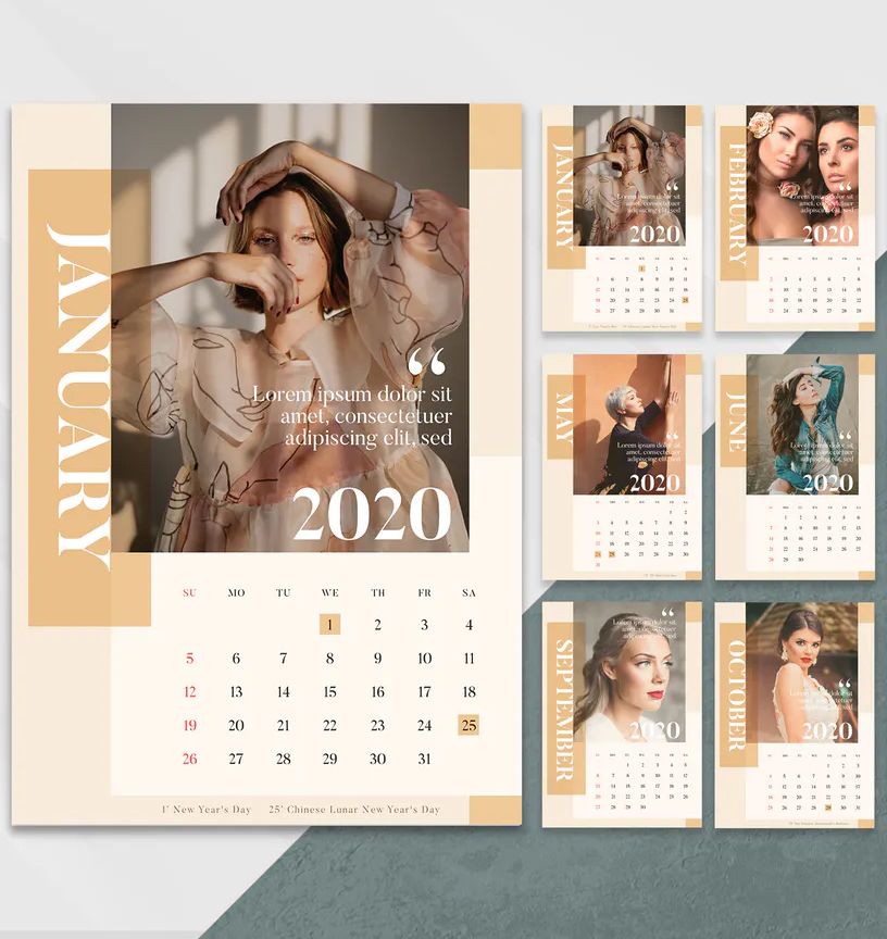 Best Calendar Design 2020