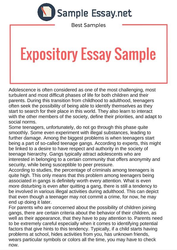 What Are The Example Of Expository Text