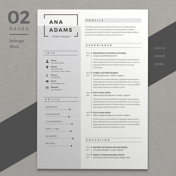 2 Page Resume Examples