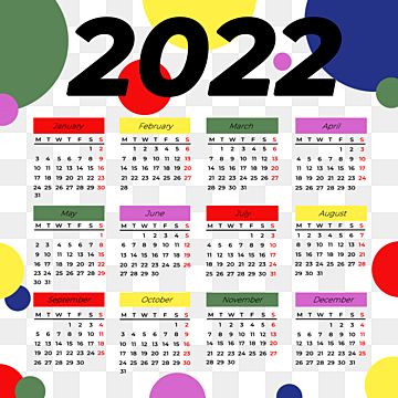 Calendar Design 2022 Psd Free Download