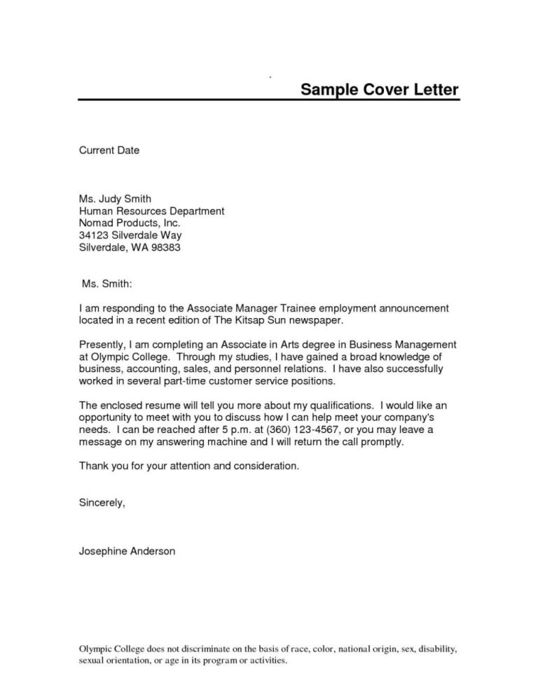 application letter for economics graduate