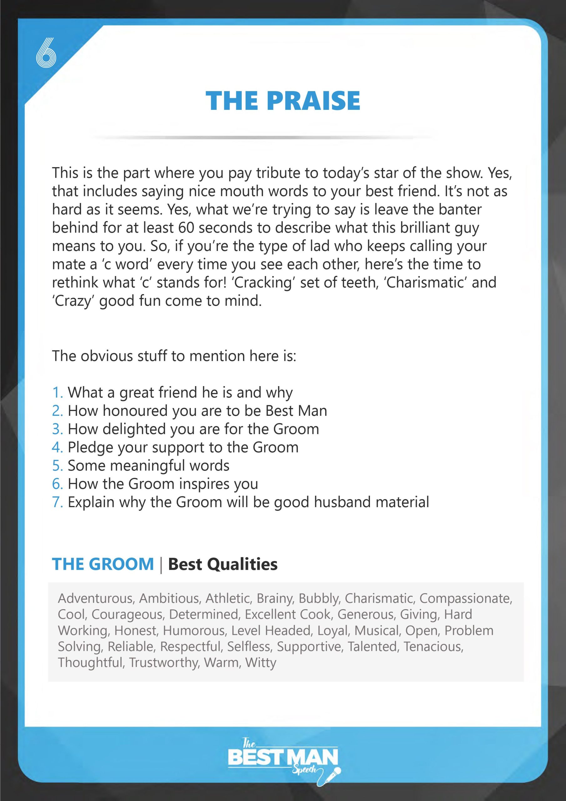 Best Closing Lines For Best Man Speech Coverletterpedia