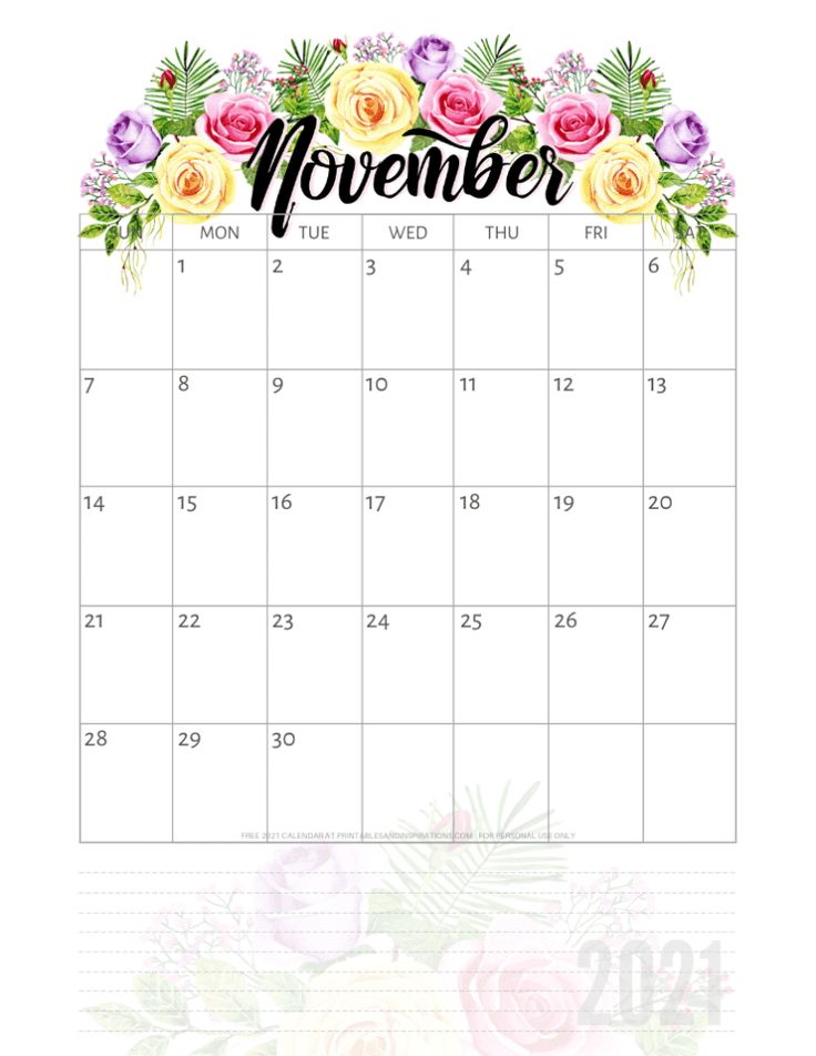 Calendar Planner Design