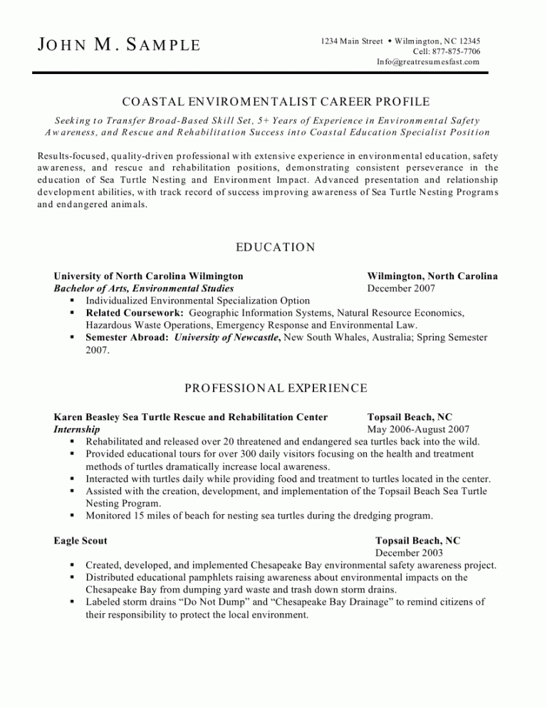 Resume For Stay At Home Mum Returning To Work Examples