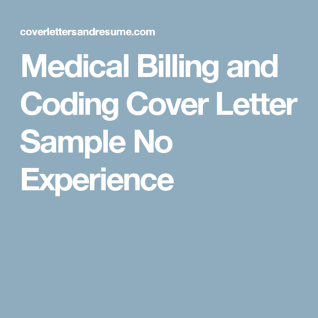Medical Coder Cover Letter