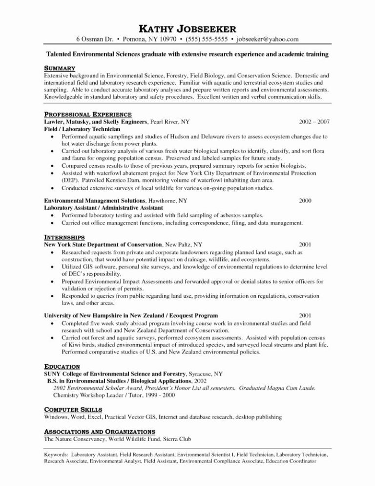 Nursing Cv Template Nz