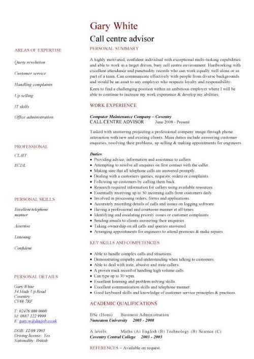 It Support Cv Examples
