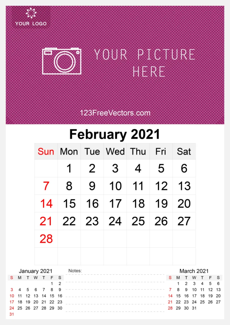 Adobe Illustrator Calendar File