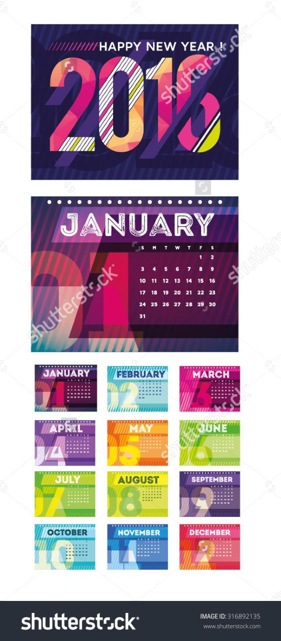 Calendar Front Page Design