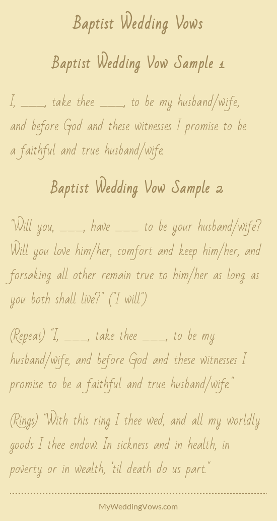 Wedding Ceremony Script Examples