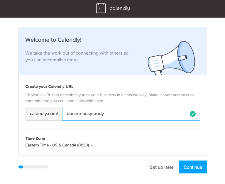 Calendly Link Example