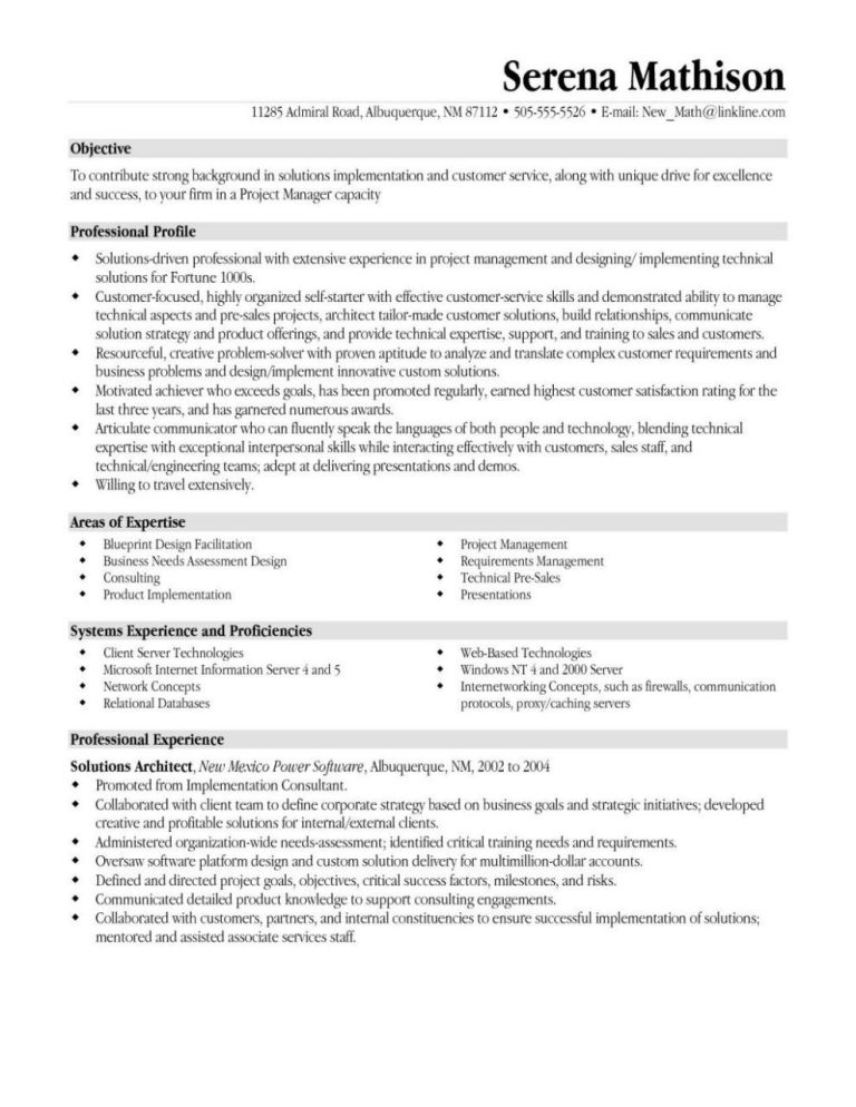 Entry Level Nurse Manager Resume