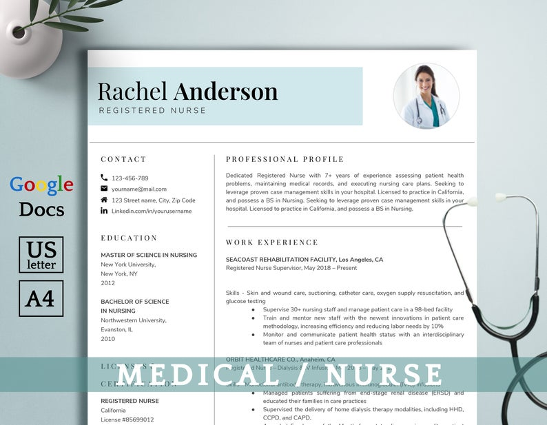 Nursing Resume Template Google Docs