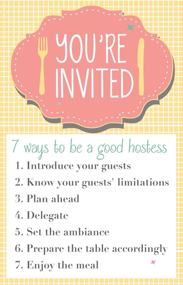 How To Be A Good Host For An Event
