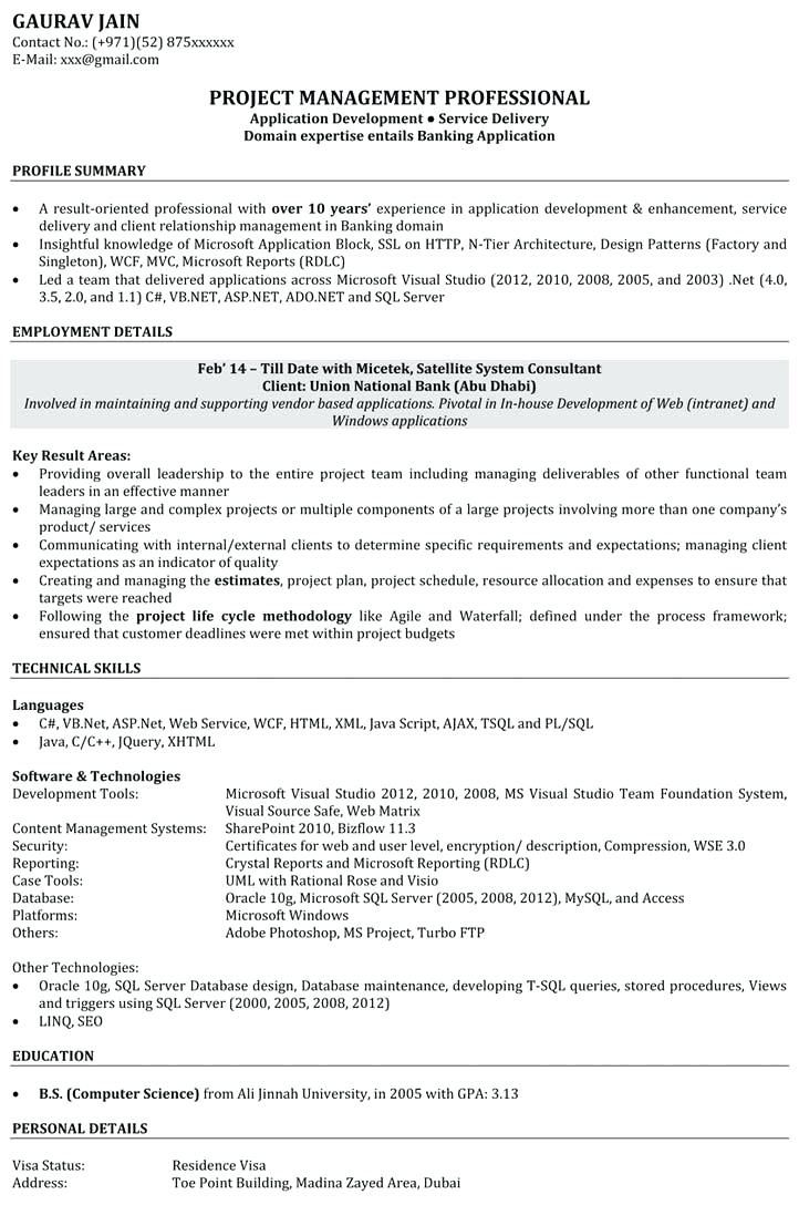 Software Testing Resume Samples For 3 Years Experience Download