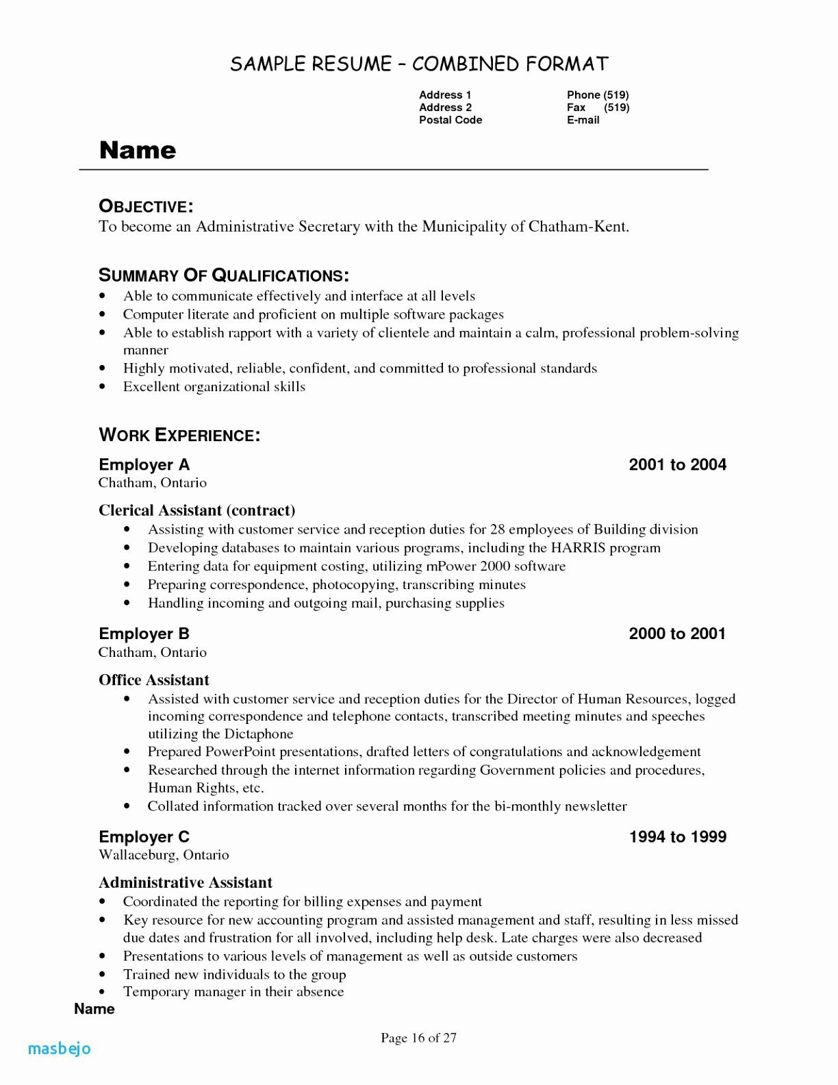 Front Desk Resume Examples