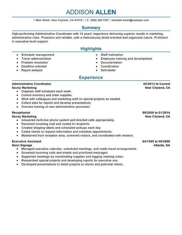 Great Resume Examples For Customer Service