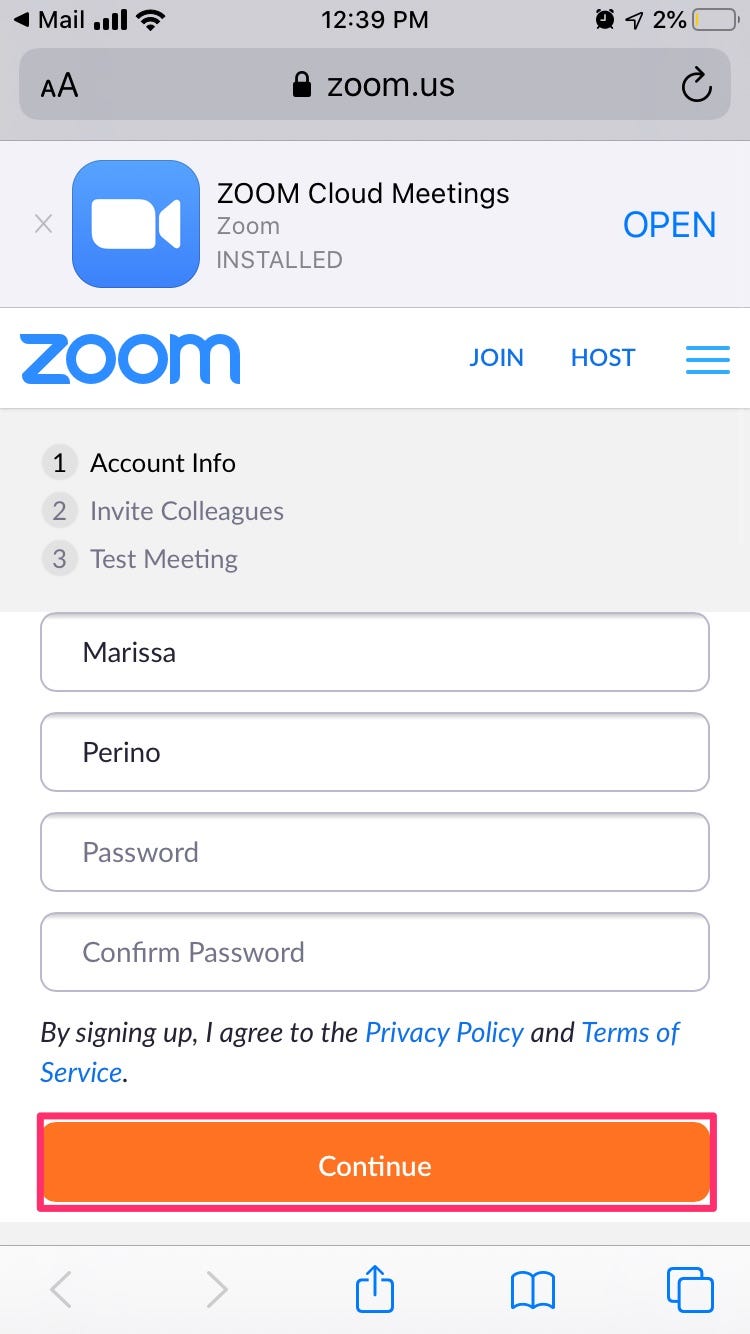 How To Create A Zoom Id And Password