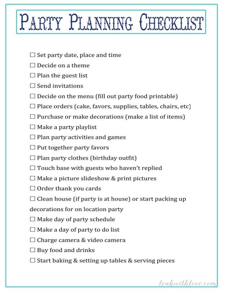 What Do You Need For A 16th Birthday Party