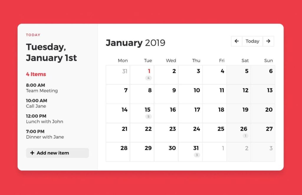 Bootstrap Calendar Example Code – Coverletterpedia