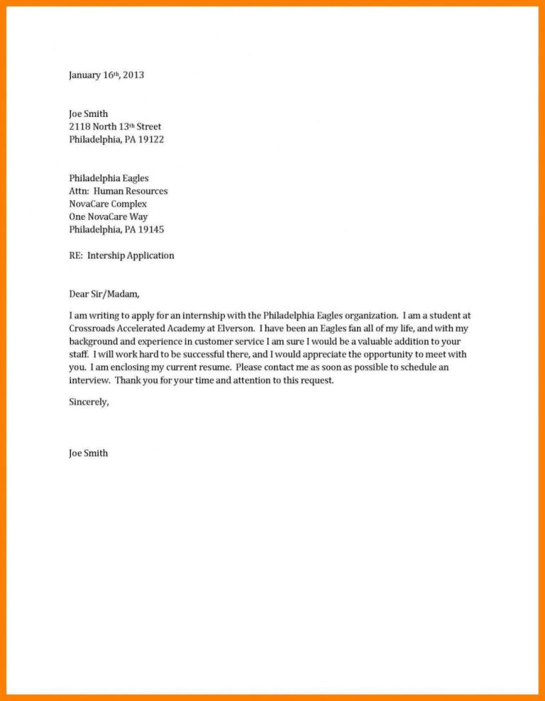 Good Cover Letter Examples Indeed