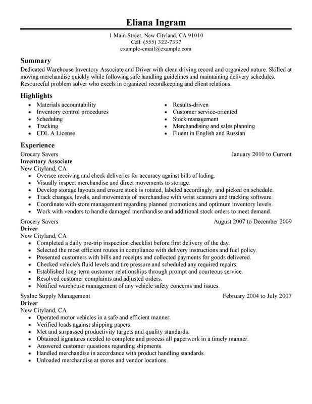 My Perfect Resume Examples