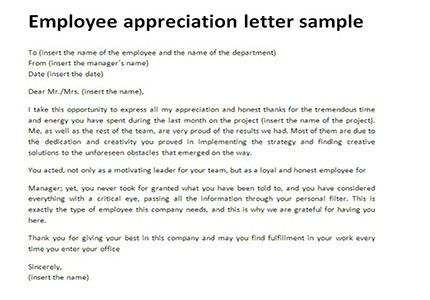 Employee Recognition Phrases Examples