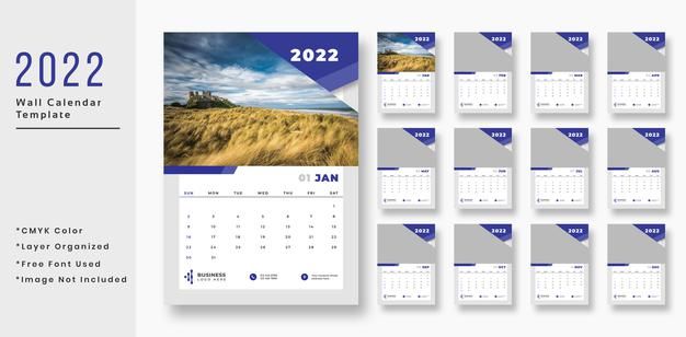 2022 Calendar Cover Design