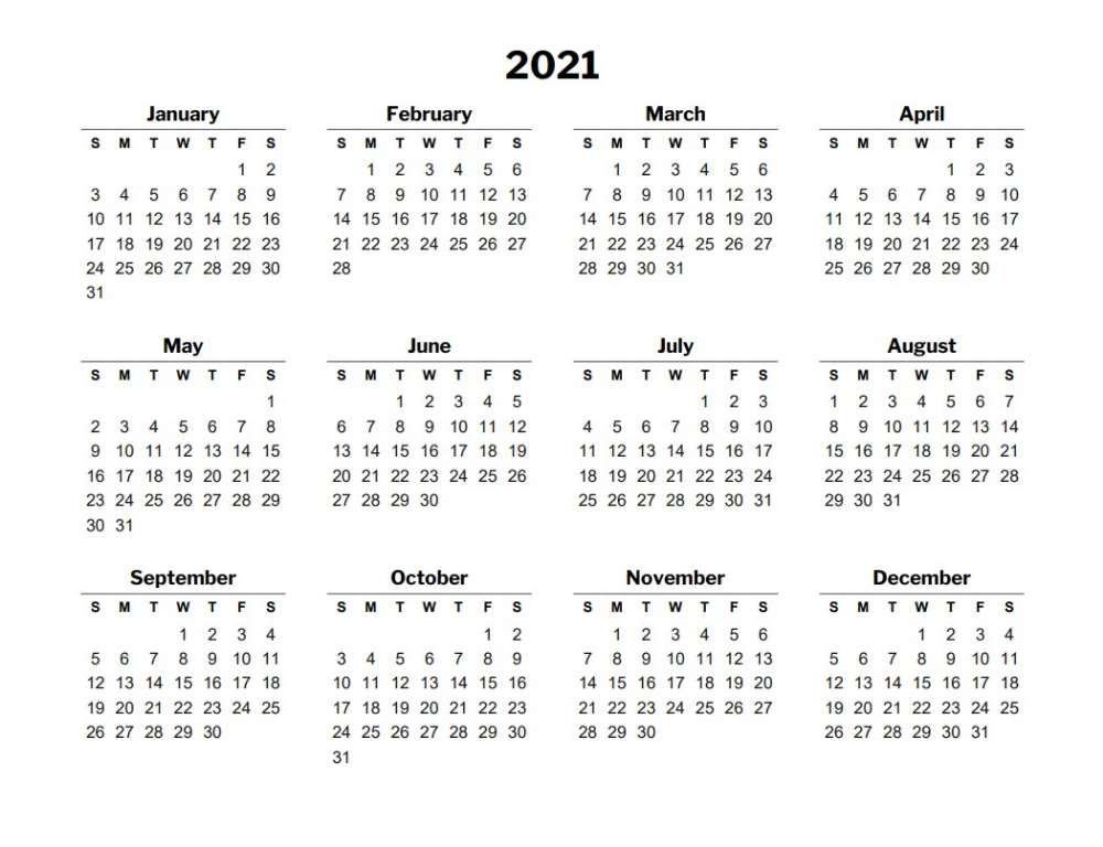 Create Your Own Calendar Online Free 2021