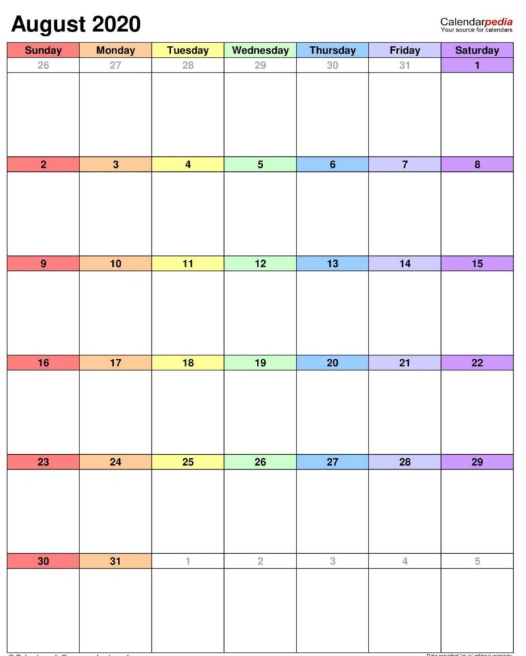 Cute Calendar Online