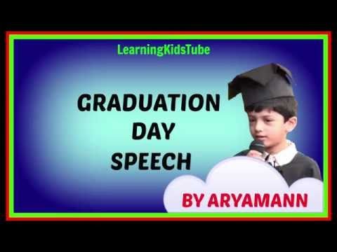 Welcome Speech For Kindergarten Graduation Day By Teacher