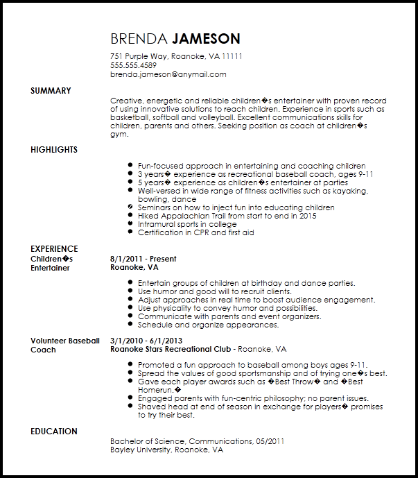 Administrative Assistant Resume Sample 2021
