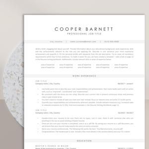 Ats-friendly Resume Template Free Download Word