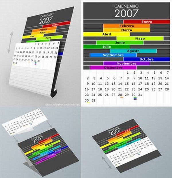 Unique Calendar Design