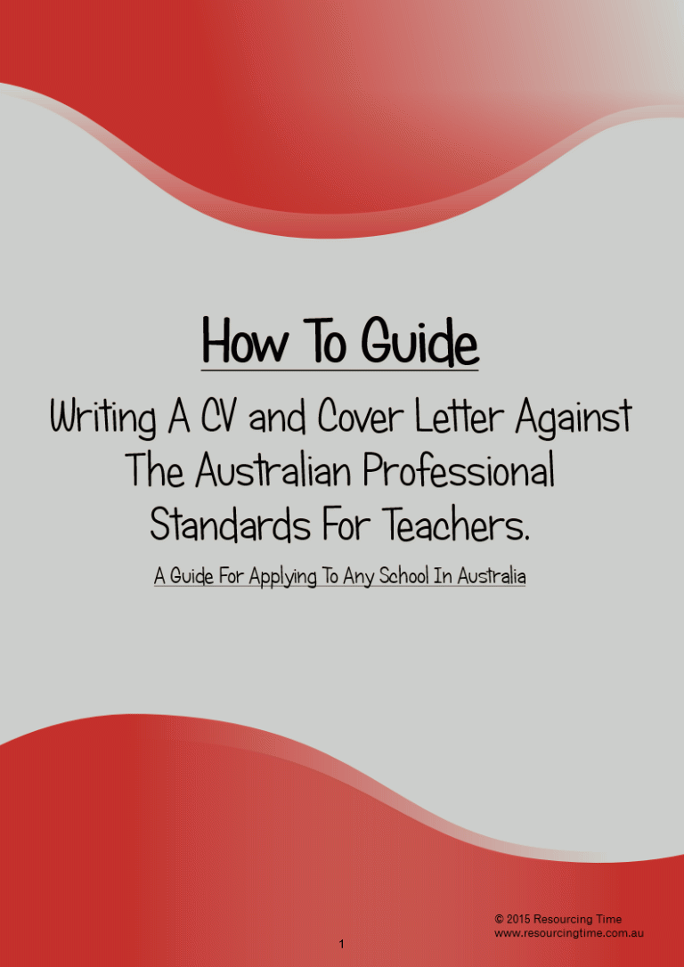 Aitsl Standards Cover Letter Examples