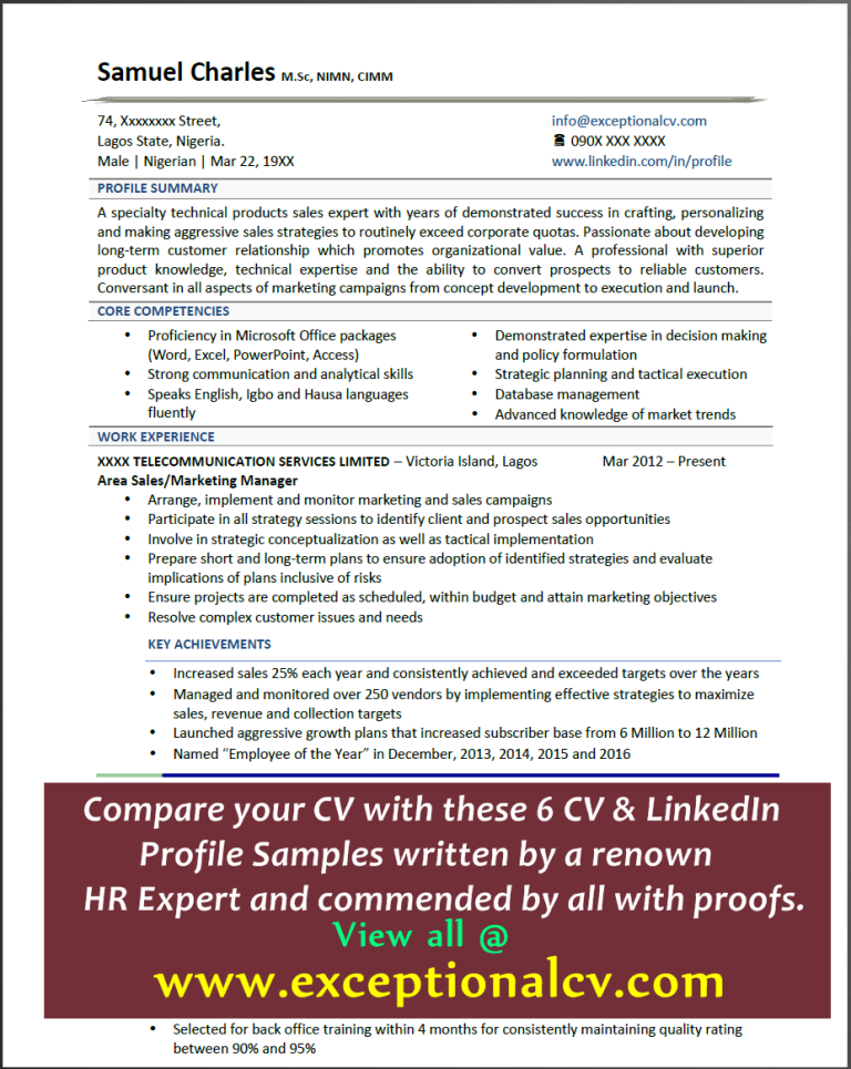 Cover Letter For Cv Examples
