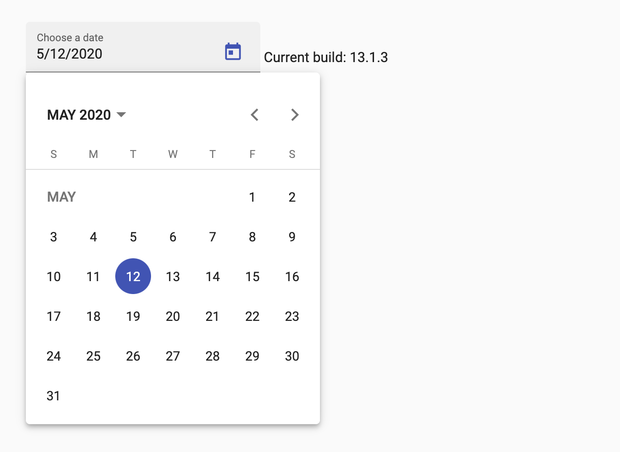 Angular Material Calendar Example Coverletterpedia