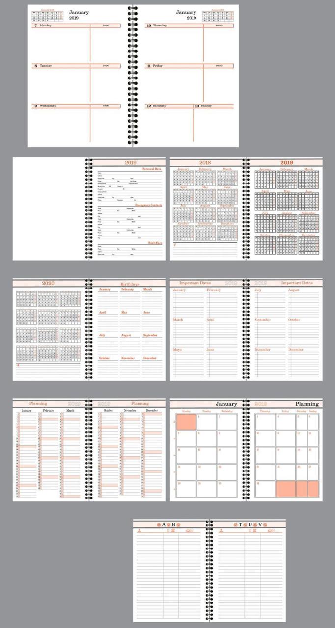 Daily Planner Indesign Template
