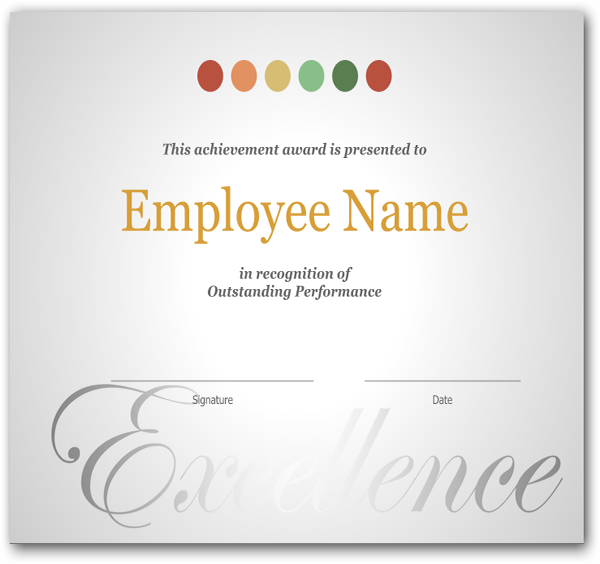 Employee Recognition Wording Examples