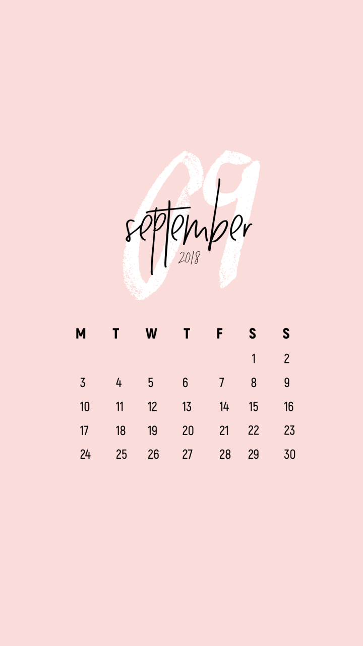 September Calendar Design
