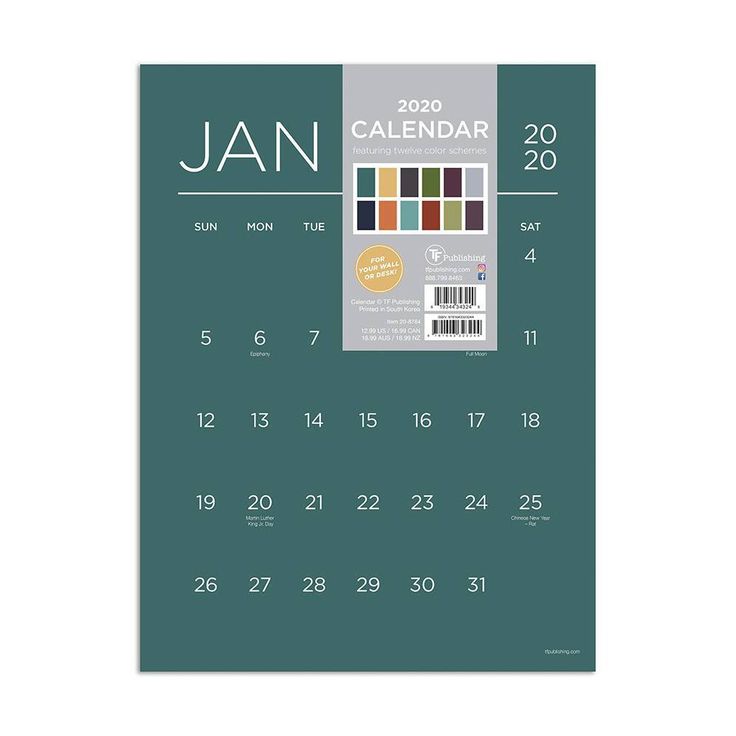Calendar Simple Design Work