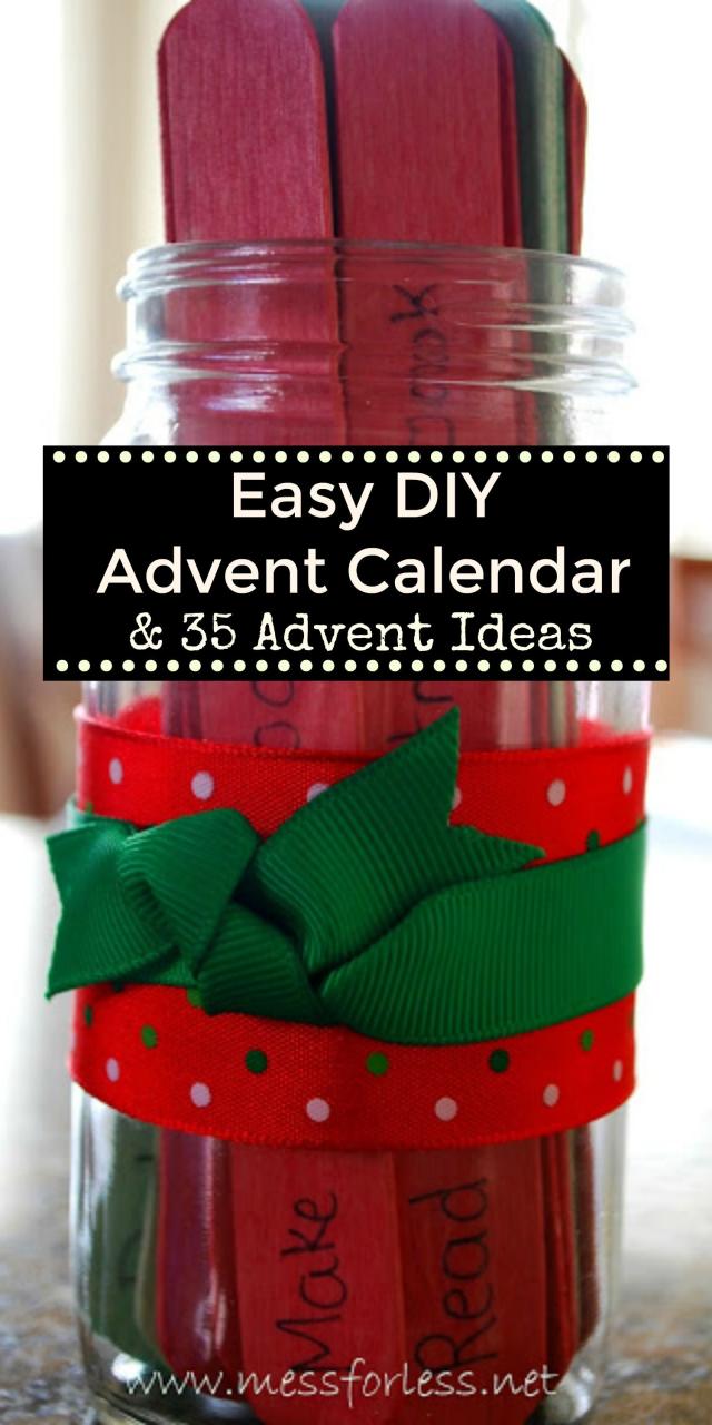 Christmas Advent Calendar Ideas Easy