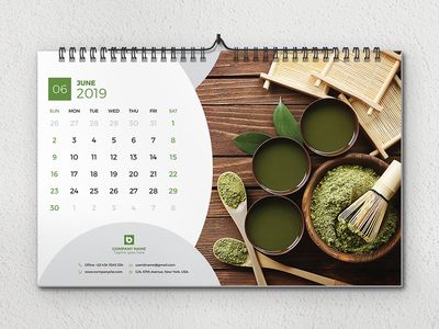 Company Table Calendar Design Ideas