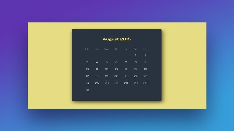 Javascript Google Calendar Example