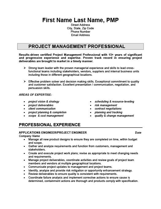 Excellent Engineering Resume Examples