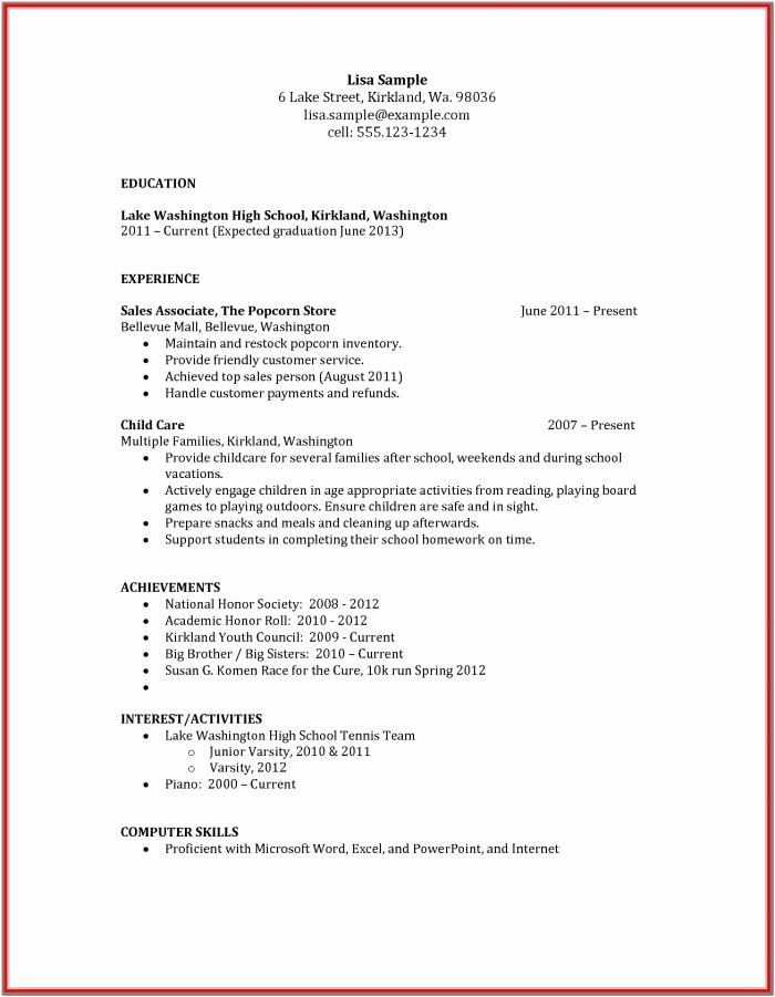 Sales Assistant Resume With No Experience