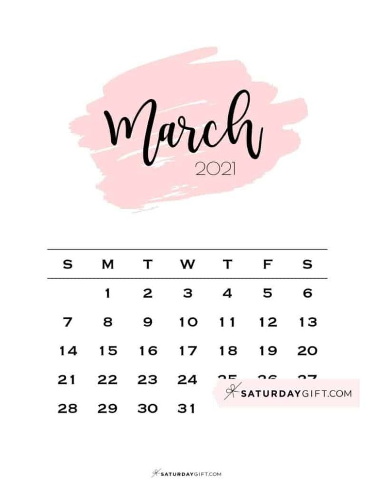 March 2022 Calendar Design